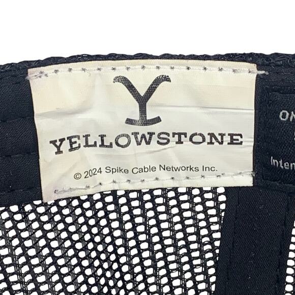 Yellowstone Dutton Ranch Trucker Adjustable Snapback Mesh-Back  Camo Hat - Picture 11 of 12